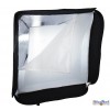 SBQS6060SL - Softbox (Quick Setup) - 60x60cm - met Cameraflitser houder type L met Flitsschoen (Canon/Nikon) - illuStar