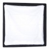 B005-A144 - Softbox 75x75cm - 360° draaibaar - Opvouwbaar - inclusief tas - elfo