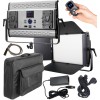 LEDP150PRODMX - LED Video & Foto Studioverlichting 150W + 150W Bi-Color, DMX-512, 2x V-Mount batterijslot, DC 36V - illuStar