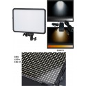 LEDP30 - LED Video & Foto Studioverlichting 30W + 30W Bi-Color, 2x NP-F750/960 batterijslot, DC 13V-17V - illuStar