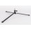 STE-9 - Vloerlampstatief H 9,5cm, opgevouwd 34cm, voet ø58cm, gewicht 0,75kg, belasting 6kg - elfo