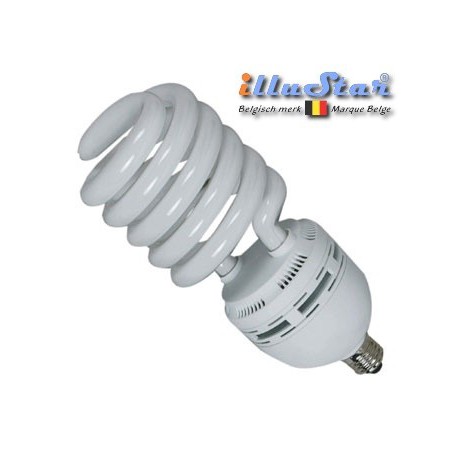 FL80  - illuStar Daglicht Fluorescent spiraallamp - 80W - E27 - 230V - 5500K - CRI 90 - 4500 lm