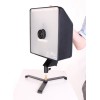 SKT04-MOB - Pasfoto Systeem (mobiele kit) met ingebouwde flitser 120 Ws en fototoestel Canon DSLR