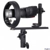 SLBTCNBS - Cameraflitserhouder type T met Flitsschoen (Canon/Nikon) voor Bowens-S koppeling - illuStar