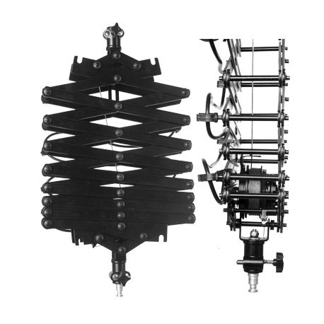M027 - Pantograaf type P 430~2000mm, spankabel oprolmechanisme en ontgrendeling - belastbaar tot 15kg - elfo