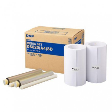 DNP Papier DMA4820 2 Rol à 110 St. A4 voor DS820 DNP Papier DMA4820 2 Rol à 110 St. A4 voor DS820