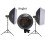 Studioflitsset - 2x FI-800D 800 Ws Digitaal display, 2x statief 250cm, 2x Softbox 80x120cm - illuStar