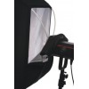 B001-A144 - Softbox 30x50cm - 360° draaibaar - Opvouwbaar - inclusief tas - elfo