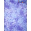 BM004 - Achtergronddoek 3 x 6 m - Handgeverfde katoenen mousseline van hoge kwaliteit - met lus voor dwarsligger - Gevlekt