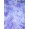 BM004 - Achtergronddoek 3 x 6 m - Handgeverfde katoenen mousseline van hoge kwaliteit - met lus voor dwarsligger - Gevlekt