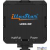 LED Video & Foto cameralamp 5W - LEDC-5W - 5500°K - 360 lx - Voor 4 AA batterijen - illuStar