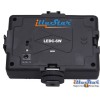 LED Video & Foto cameralamp 6W - LEDC-6W - 5500°K - 360 lm - Ingebouwde oplaadbare Li-ion batterij